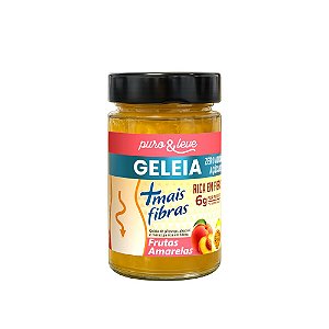 GELEIA MAIS FIBRAS FRUTAS AMARELA PURO E LEVE 230G