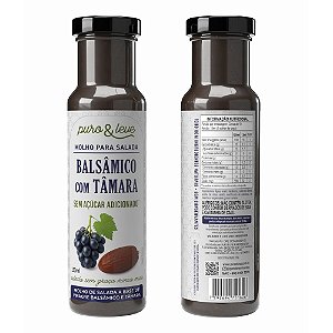 MOLHO BALSAMICO COM TAMARA PURO E LEVE 250ML