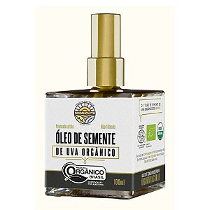 ÓLEO de SEMENTE UVA - ORGANOVITA - 100ml