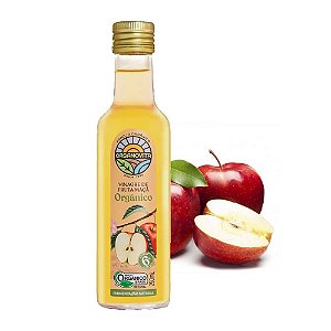 VINAGRE MAÇÃ 6% de Acidez - ORGANOVITA - 250ML