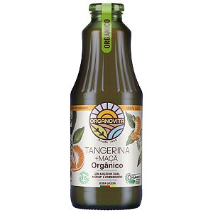 SUCO TANGERINA / MAÇÃ - ORGANOVITA -  1L