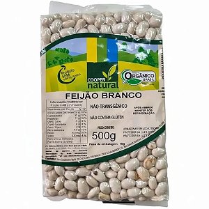 FEIJAO BRANCO ORGANICO - COOPERNATURAL - 500G