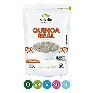 QUINOA REAL S/G ORG.FLOCOS - VITALIN - 120G
