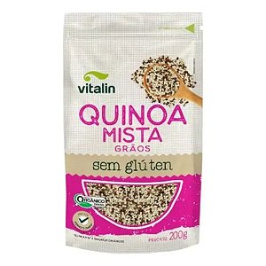 QUINOA REAL MISTA S/G ORG. GRAOS  - VITALIN  - 200G