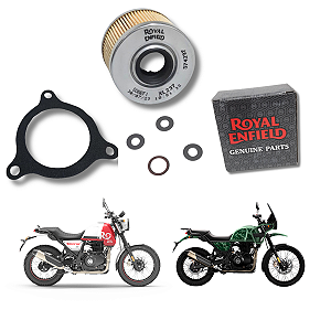 Filtro de Óleo + Junta e Anéis de Vedação - Royal Enfield Himalayan/Scran 888464