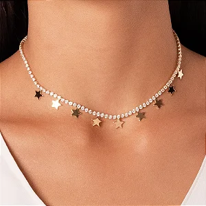 Choker  Riviera Estrela Lisa