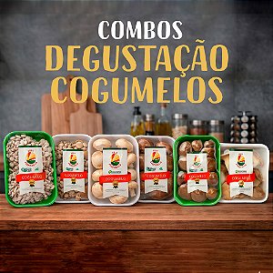 Kit Degustação de 6 Cogumelos com Eryngui
