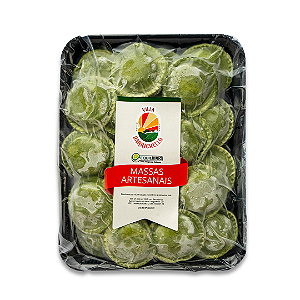 Sorrentino Massa de Espinafre de Shimeji Preto, Ricota Atalaia e Alho Poró - 500g