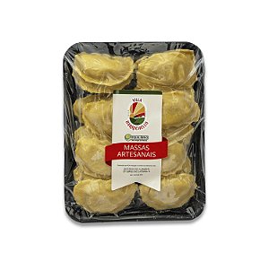 Mezzalune de Carne Seca, Abóbora e Requeijão de Corte