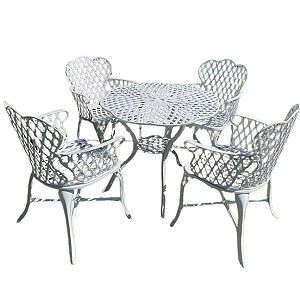 Conjunto Viena Bambu Com Braços