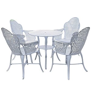 Conjunto Copacabana Cadeiras Com Braços