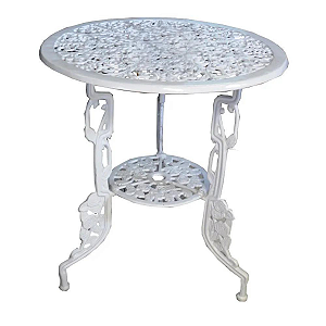 Mesa de Alumínio Fundido Modelo Chinesa