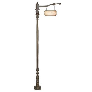 Poste Verona com Suporte para Placa Jardim Sítios e Entradas Condomínios