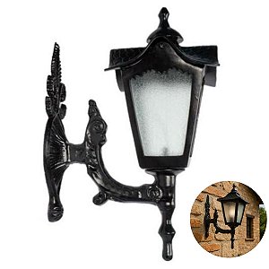 Luminária Colonial De Parede com Braço Madri