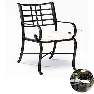 Poltrona Para Mesa Jantar Valencia Cadeira Cozinha