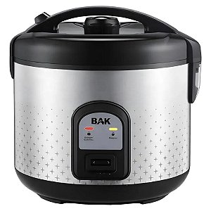 Panela de Arroz Elétrica BAK 6 Xícaras 1,2L 400W com Função Aquecer