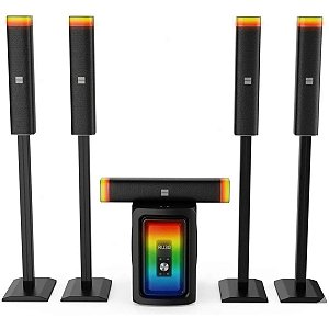 Home Theater Microsystem Sombox DDM03 Bluetooth com USB e Entrada Auxiliar