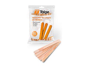 Abaixador de Lingua 100un Descartavel Palito Depilacao.
