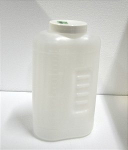 Coletor de Urina 24 Horas Translúcido sem Alça de 2 Litros