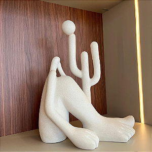 Escultura Abaporu em Poliressina