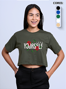 Cropped Feminino "Love Yourself"