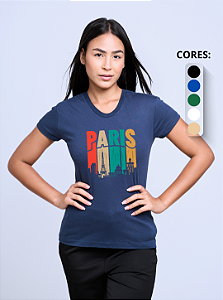 T-shirt Feminina "Paris"