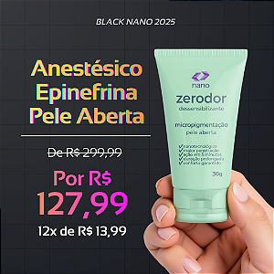 Anestésico Pele Aberta ™ - Zero Dor Nanotecnológico 30g