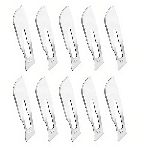 Lâmina de Bisturi Nº 21 Dermaplaning 10 und