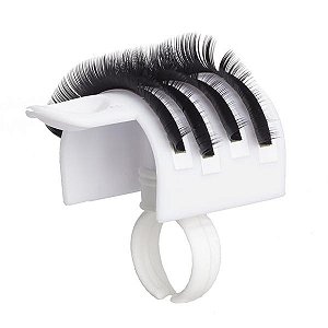 Suporte de Cílios Lash Bridge com Anel