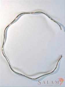 Choker tubo trabalhado