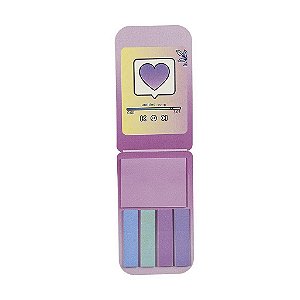 Kit Nota Autoadesivas + Marcador De Página Flip Holic Forever 2000