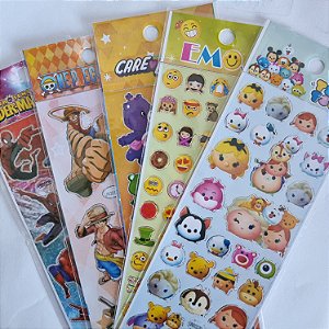 ADESIVOS PEQUENOS PERSONAGENS