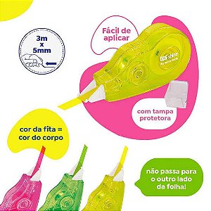 Marca texto em fita