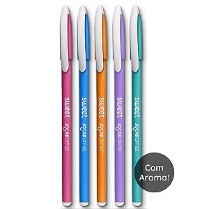 CANETA ESF. PERFUMADA SWEET PONTA 0.7