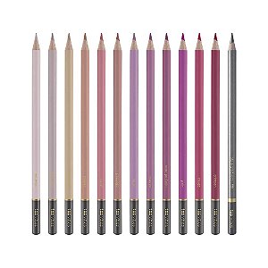 LAPIS COR TRIS VIBES ROSÈ 12 CORES