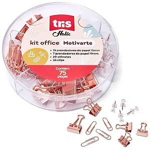 MULTI SET TRIS POP OFF ROSÉ 75 PEÇAS