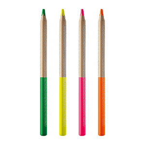 LAPIS MARCA TEXTO TRIS FLUO
