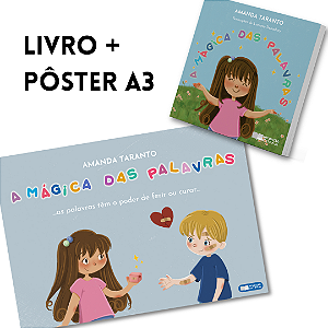 A mágica das palavras (livro + pôster)