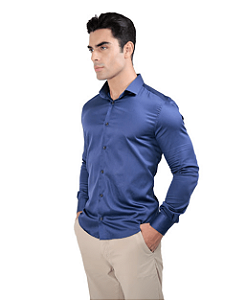 Camisa Arnou Lumière – Slim Fit em Algodão Egípcio Premium