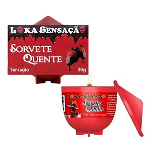 Sorvete Quente Sabor Sensação Loka Sensação