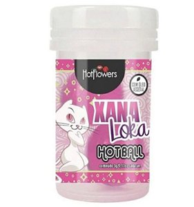 Xana Loka Esquenta Esfria e Vibra Hot Flowers Frasco c/ 2 unidades