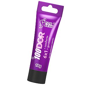 Lubrificante íntimo Anal 100 Dor, For Sexy 18g