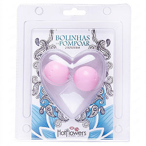 Bolinhas de Pompoar Média – Hot Flowers