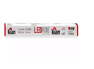 Tubular LED 9W Branco Frio