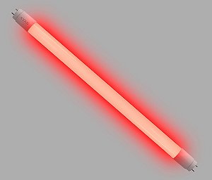 Tubular LED 9W Vermelho
