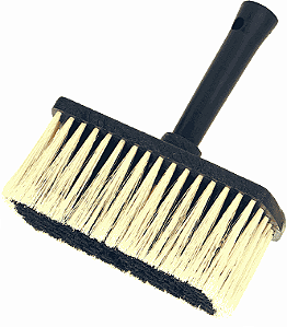 Broxa Retângular PVC Pequena 11,7x4,2cm