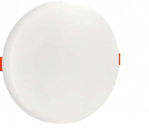 Plafon Redondo Borda Infinita 12W Branco Frio