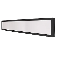 Painel LED Embutir Retangular 36W Branco Quente