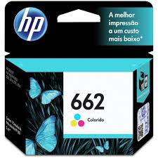 Cartucho hp 662 colorido