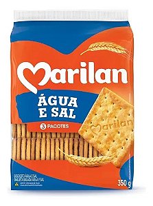 BISCOITO BOLACHA ÁGUA E SAL MARILAN 350G